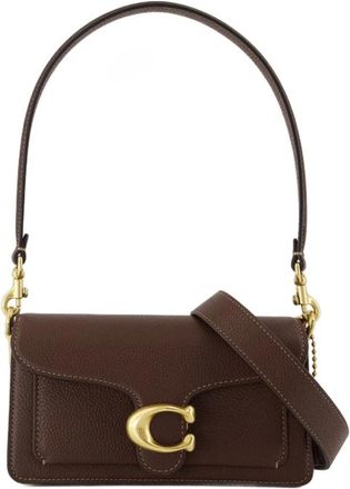 Coach Tassen, Dames, Bruin, ONE Size, Leer, Tabby Schoudertas 20