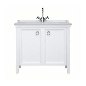 Vitra Mueble De Ba&ntilde;o Vitra Valarte De 80 Cm En Blanco Mate Con Puertas