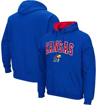 Colosseum Mens Colosseum Royal Kansas Jayhawks Arch & Logo 3.0 Pullover Hoodie at Nordstrom, Size Medium