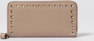Valentino Garavani Portafoglio Rockstud Valentino Garavani in pelle a grana