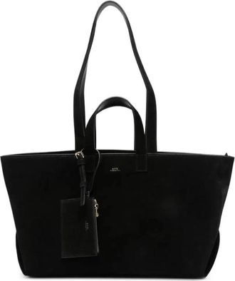 A.P.C. Le Drummer Bag - Dames - Shoppers - Zwart - ONE Size - Katoen - Tassen