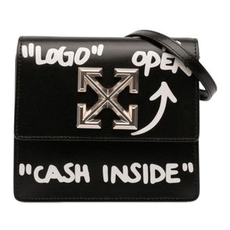 Off-white Pre-owned OffWhite Glazed Calfskin Cash Inside Jitney 0.7 Bag Ladies K6N46RWTDSSKB06J