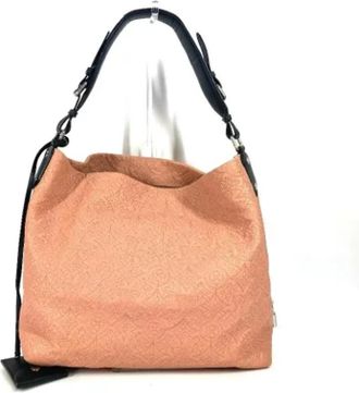 Louis Vuitton Pre-owned Vintage Shoulder Tote - Dames - Vintage Schoudertas - Roze - ONE Size - Leer - Vintage