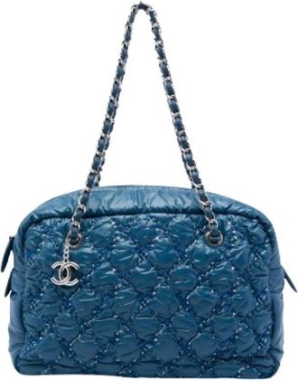 Chanel Pre-owned Nylon borse-chanel - - Pre-owned - Donna - Blu - ONE SIZE
