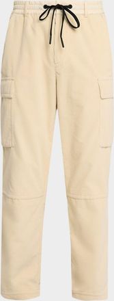 Moncler Mens Drawstring Corduroy Trousers