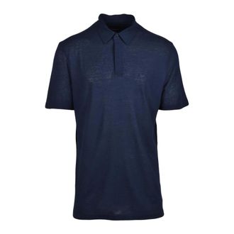 Harmont & Blaine Polo Shirts, male, Blue, Size: 2XL Polo