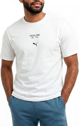 Puma Porsche Race Americana Cotton Graphic T-Shirt in Puma White at Nordstrom, Size Xx-Large