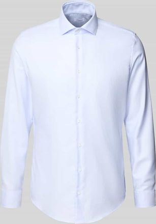 Seidensticker Slim Fit Business-Hemd mit Kentkragen in Bleu, Größe 38