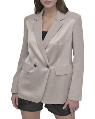 DKNY Dkny Open Back Blazer