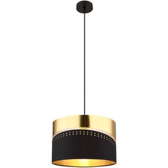 Globo Lighting Lampada a sospensione - Or - nero - metallo - &oslash; 35cm - - Globo