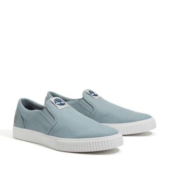 Timberland Sneaker TIMBERLAND MYLO BAY LOW SLIP ON SNEAKER, Herren, Gr. 43,5, blau (md blau canvas), Textil, Schuhe Sneaker