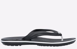 Crocs Crocband Flip Croslite Rubberen Zwarte Slippers