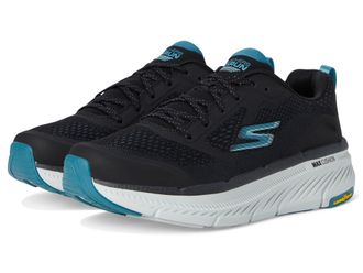 Skechers Womens Max Cushioning Premier 2.0 Trainers, Black Teal, 8 UK