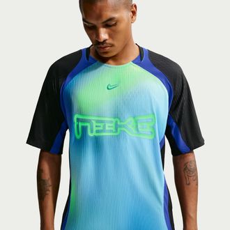 Nike Mens Project F.R.O.G. Dri-FIT ADV Glow Jersey in Blue | IM6203-416