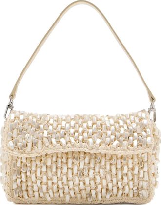Staud Timmy schoudertas - Beige