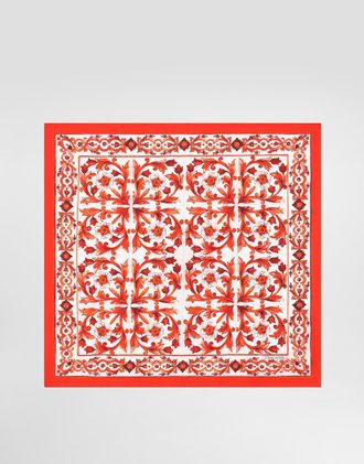 Dolce & Gabbana Foulard 70x70 - Woman Scarves And Silks Multicolor Onesize
