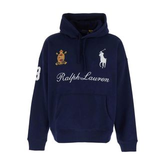 Polo Ralph Lauren Heren, Sweatshirts & Hoodies, Blauw, Maat: S Katoen