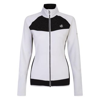 Dare 2B Dare 2B Dames/Dames Elation II Core Stretch Gerecycleerde Fleece (Wit/zwart)