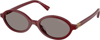 Miu Miu MU04ZSF Asian Fit 21I80Q Womens Sunglasses Burgundy Size 50