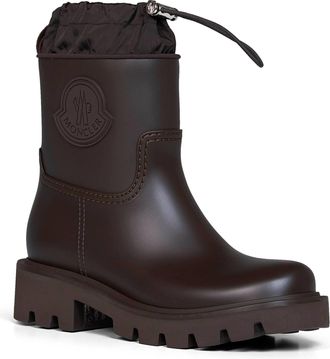 Moncler Kickstream Rain Boot - Brown