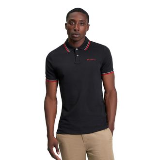 Ben Sherman Heren Signature Pique Polo Shirt (Zwart)
