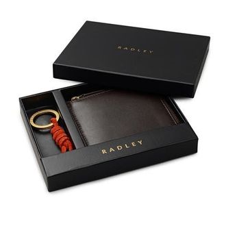 Radley London Chilworth Street Medium Boxed Wallet And Keyring in Flame at Nordstrom