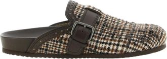 Brunello Cucinelli Schoenen, Dames, Bruin, 37 EU, Wol, Sabot