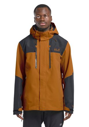 Jack Wolfskin Funktionsjacke JACK WOLFSKIN JASPER 2L JKT M, Herren, Gr. XL (54/56), autumn leave, Obermaterial: 100% Polyester. Futter: 100% Polyester, Jacken Funkt