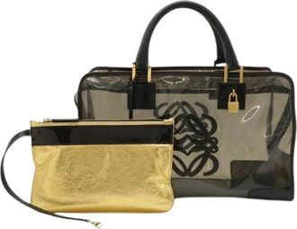 Loewe Pre-owned Amazona 36 Tote Bag - Dames - Vintage Handtas - Bruin - ONE Size - Leer - Vintage