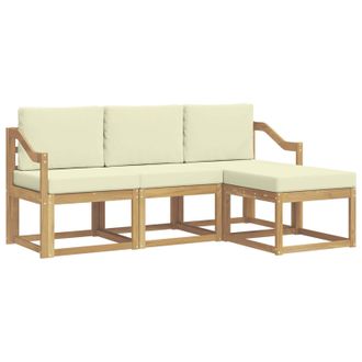 vidaXL Conjunto De Sof&aacute;s De Exterior 4 Pcs Vidaxl