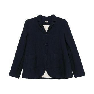 Apuntob Blazer Texturizado de Botonadura Sencilla - Jackets - Mujer - Azul - M