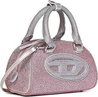 Diesel Womens Crossbody Bag 1dr Dome Pink Polyester Shoulder
