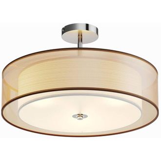 Lindby Pikka in Marrone da Tessuto - Lindby