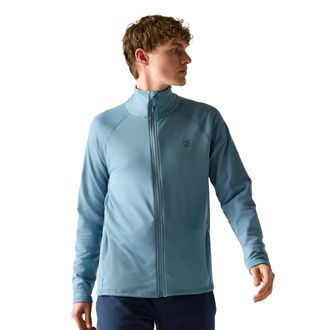 Dare 2B Dare 2B Fuse Up stretch-tussenlaag voor heren met doorlopende ritssluiting (Schemerig blauw)