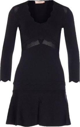 Twinset Mujer, Vestidos, Negro, Talla: L