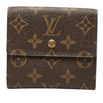 Louis Vuitton Pre-owned Wallets, female, Brown, Size: ONE SIZE Pre-owned Portefeuille Elise Wallet