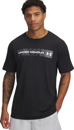 Under Armour T-Shirt UNDER ARMOUR UA CAMO CHEST STRIPE SS, Herren, Gr. 3XL, schwarz, marine od gr&uuml;n, wei&szlig;, Obermaterial: 60% Baumwolle, 40% Polyester, Shirts T-Shi