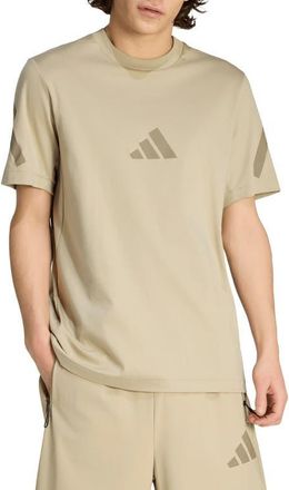 adidas Z.N.E. Cotton UPF 50+ Graphic T-Shirt in Wonder Cargo at Nordstrom, Size X-Large R