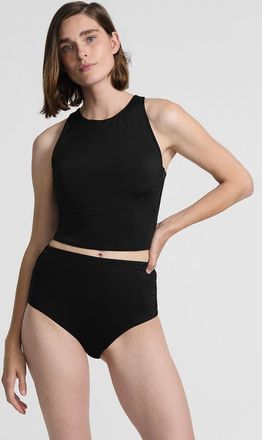 Lands End Tugless Portrait Back Set in Black at Nordstrom, Size X-Small