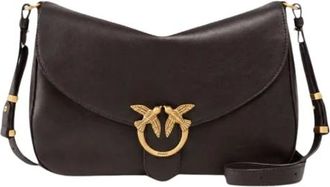 Pinko Love Satchel Classic Cloud - - Bags - Donna - Marrone - ONE SIZE