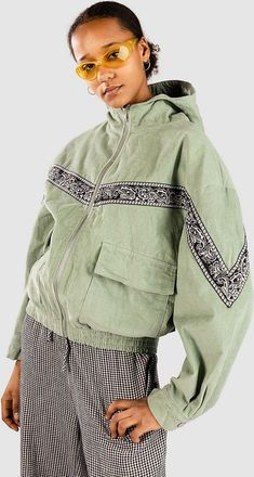 Blue Tomato Trim Cord Jacke gr&uuml;n