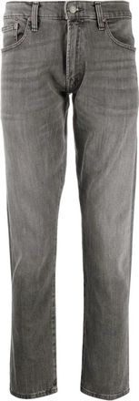 Polo Ralph Lauren Skinny Jeans met 5 Zakken - Heren - Slim Fit Jeans - Grijs - W34 L34 - Katoen - Jeans