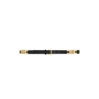 Elisabetta Franchi Dames, Accessoires, Zwart, Maat: XL Leer