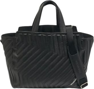 Balenciaga Pre-owned Tote Bags, male, Black, Size: ONE SIZE Pre-owned Car East West M Tote