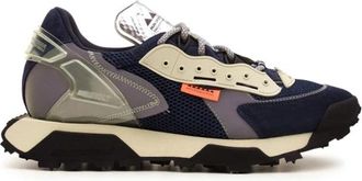 RUN OF Revolt Narrows M368 Sneakers - Heren - Sneakers - Blauw - 44 EU - Leer - Schoenen
