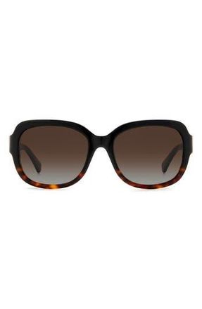 Kate Spade New York laynes 55mm gradient sunglasses in 0W4A-La at Nordstrom Rack