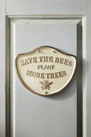 Terrain Save the Bees Sign