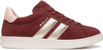 Bally Tennis suede sneakers - women - Leather - 35 - Red