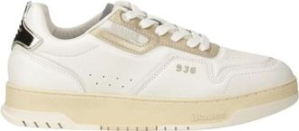 Blauer Adel Sneaker - Dames - Sneakers - Wit - 39 EU - Leer - Schoenen