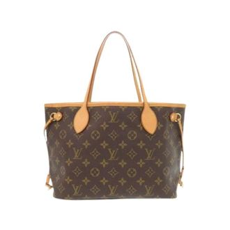 Louis Vuitton Pre-owned Tote Bags, female, Brown, Size: ONE SIZE Pre-owned Neverfull PM